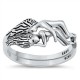 Sterling Silver Best Friend Couples Ring Set